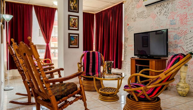 Sala de estar do lobby