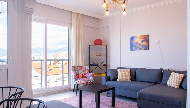 Photo 1 - Lovely Flat in Konak With Sea View and Balcony