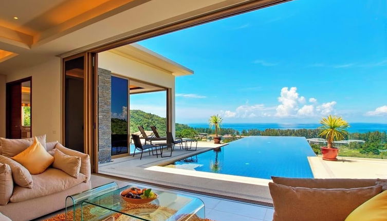 Photo 1 - panoramic Seaview 650sqm 4br Pool Villa 2 min Drive to Naithon Beach