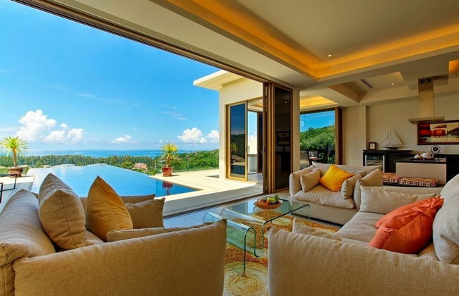 "panoramic Seaview 650sqm 4br Pool Villa 2 min Drive to Naithon Beach" - Foto 7