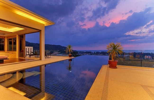 "panoramic Seaview 650sqm 4br Pool Villa 2 min Drive to Naithon Beach" - Foto 16