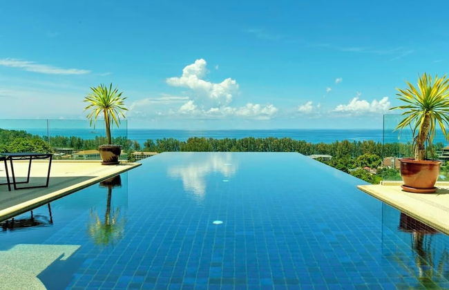 "panoramic Seaview 650sqm 4br Pool Villa 2 min Drive to Naithon Beach" - Foto 14
