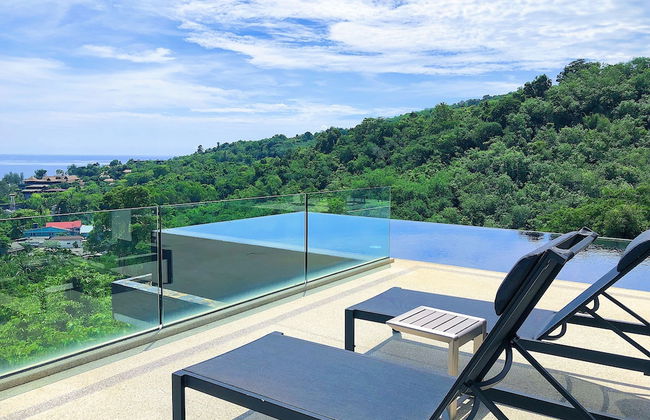 "panoramic Seaview 650sqm 4br Pool Villa 2 min Drive to Naithon Beach" - Foto 18