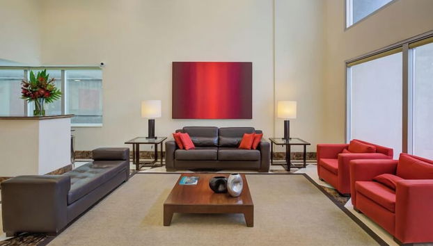 Lobby sitting area