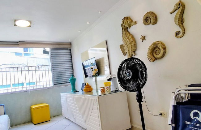 12-Vista Linda Pé na Areia Guarujá-Tombo - Foto 50