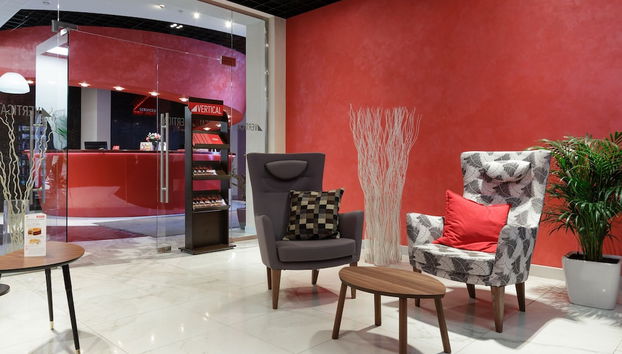 Sala de estar do lobby