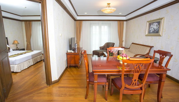 Essbereich im Zimmer