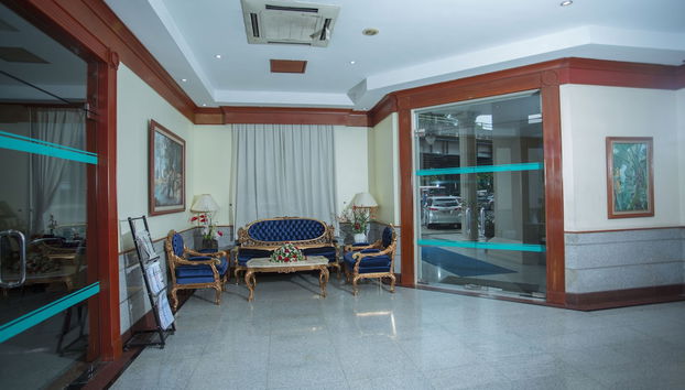 Sitzecke in der Lobby