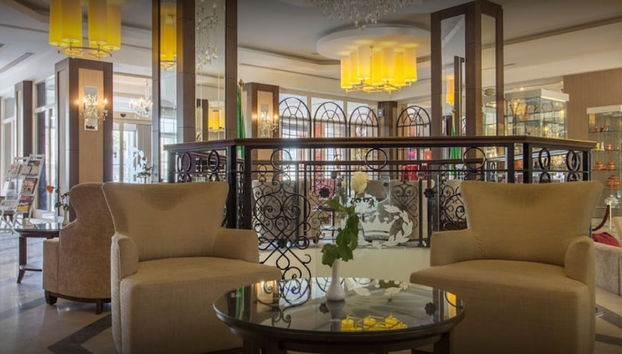 Sitzecke in der Lobby