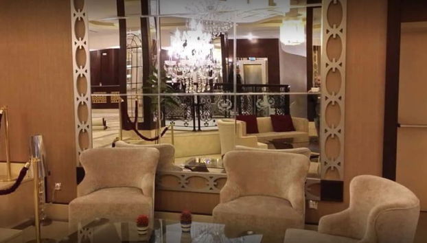 Sitzecke in der Lobby