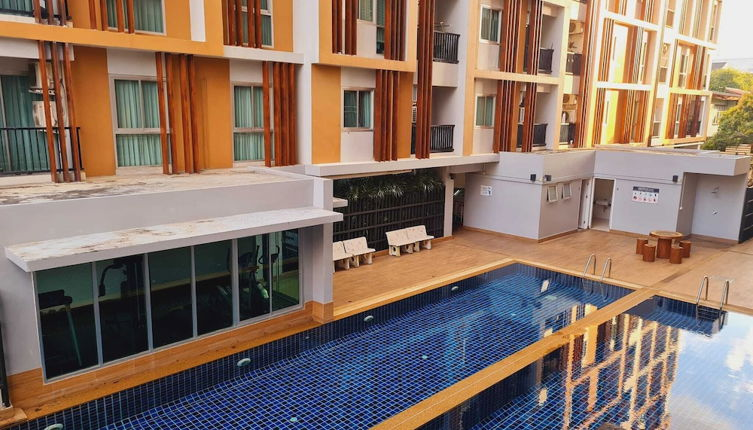 Photo 1 - 1 Double Bedroom Swimming Pool Apartment for Rent in Udonthani With Gym Laundry