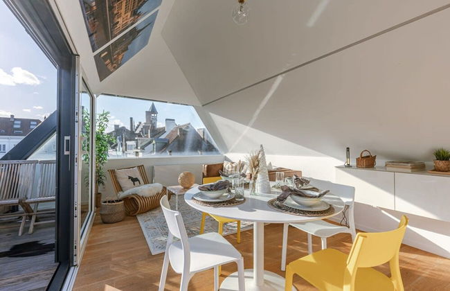 Bright Apartment Overlooking the 3 Towers of Ghent - Foto 38