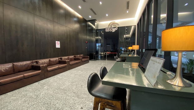 Sitzecke in der Lobby