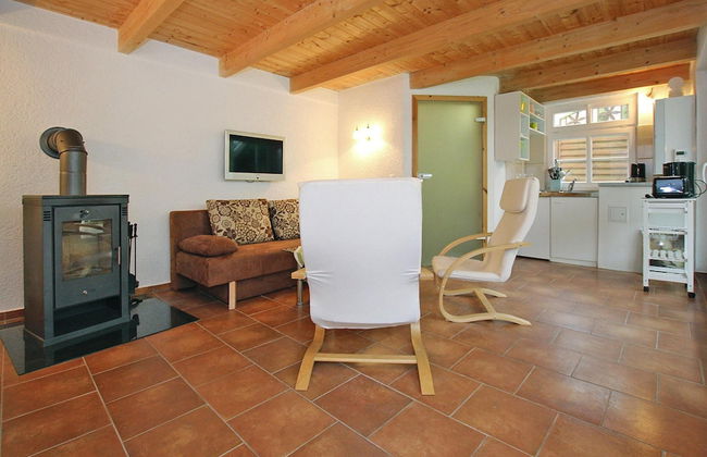 Holiday Home With Covered Terrace and Fireplace in Parchim - Foto 9