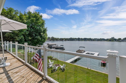 Photo 8 - Lakefront Fenton Retreat w/ Decks & Fire Pit