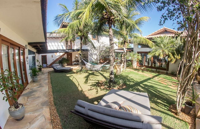 Mansão Exuberante Pé na Areia Ferradura - Foto 79