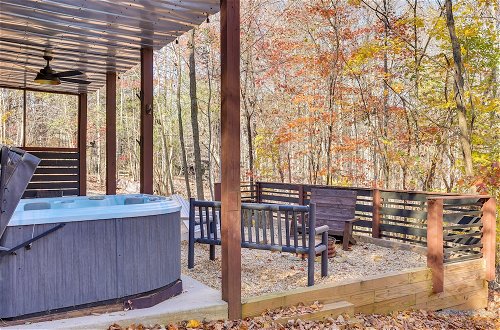 Photo 14 - Blue Ridge Log Cabin w/ Hot Tub & Game Room
