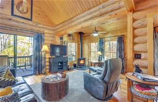 Photo 2 - Blue Ridge Log Cabin w/ Hot Tub & Game Room