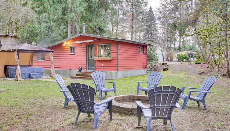 Photo 1 - Arlington Creekside Cabin w/ Hot Tub & Fire Pit