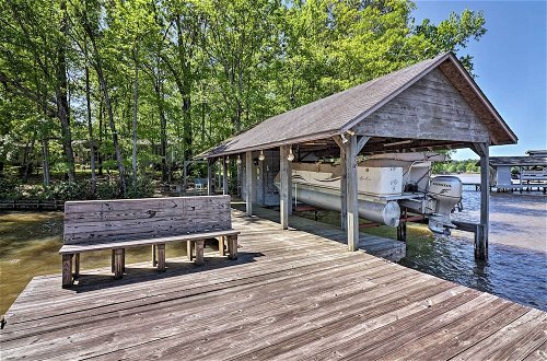 Photo 27 - Lakefront Milledgeville Cabin: Private Dock, Porch