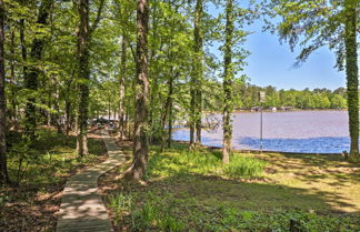 Photo 1 - Lakefront Milledgeville Cabin: Private Dock, Porch