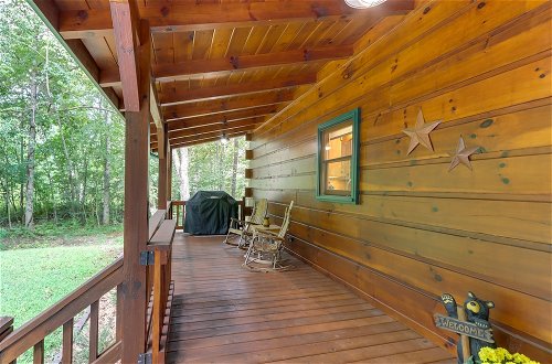 Photo 7 - Blue Ridge Cabin Rental w/ Hot Tub & Creek Access