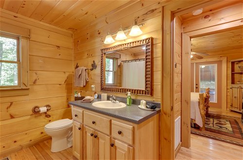 Photo 15 - Blue Ridge Cabin Rental w/ Hot Tub & Creek Access