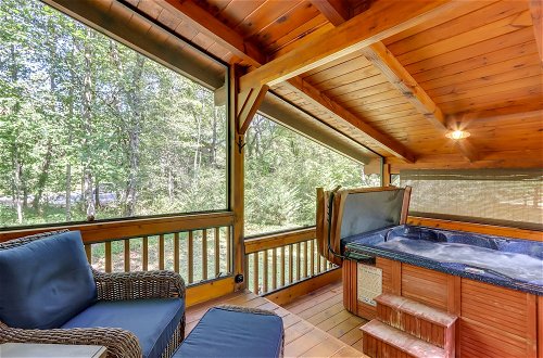 Photo 2 - Blue Ridge Cabin Rental w/ Hot Tub & Creek Access