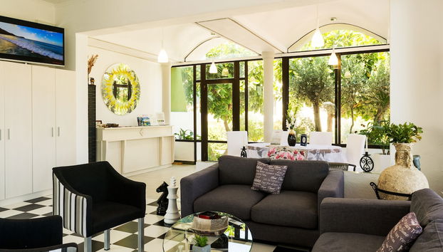 Sala de estar do lobby