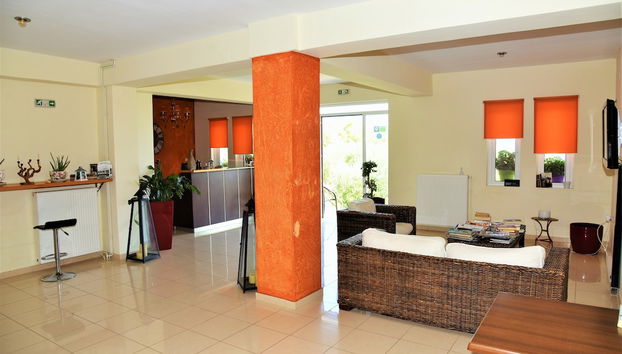 Sala de estar do lobby