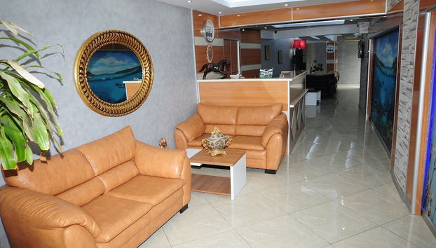 Sitzecke in der Lobby