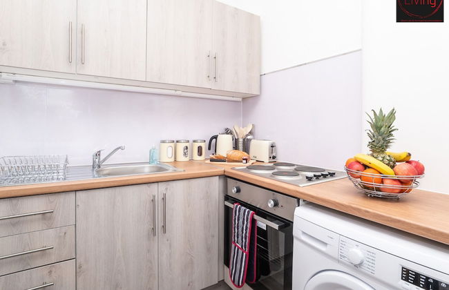 One Bedroom Apartment by Klass Living Serviced Accommodation Rutherglen - Crossroads Apartment With WiFi and Parking - Foto 12