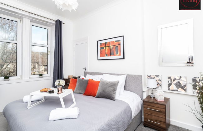 One Bedroom Apartment by Klass Living Serviced Accommodation Rutherglen - Crossroads Apartment With WiFi and Parking - Foto 9