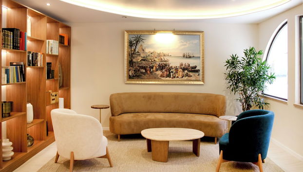 Sitzecke in der Lobby