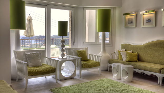 Sitzecke in der Lobby