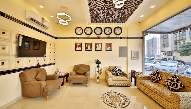 Sala de estar do lobby