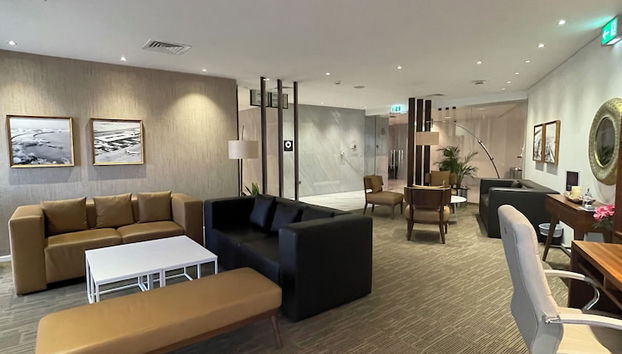 Sitzecke in der Lobby