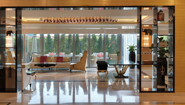 Sala de estar do lobby