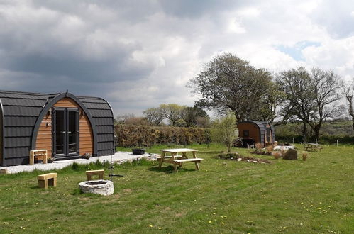 Foto 15 - Hornbeam Luxury Eco Pod at Trewithen Farm Glamping