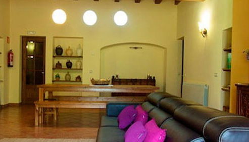 Sala de estar do lobby