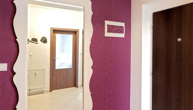 Interior entrance