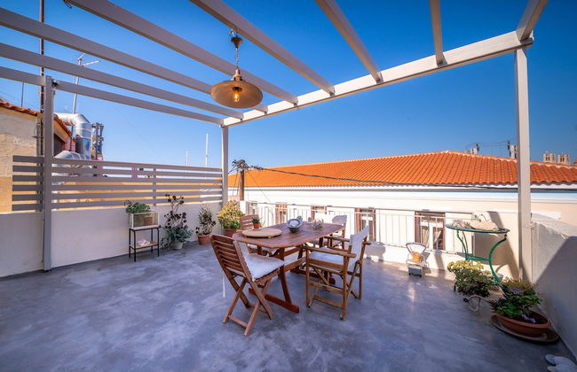 The Roof - Flat Sea View in Aegina Town - Foto 15