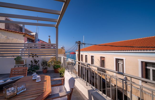 The Roof - Flat Sea View in Aegina Town - Foto 26