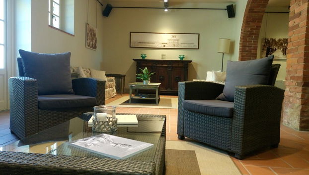 Sala de estar do lobby