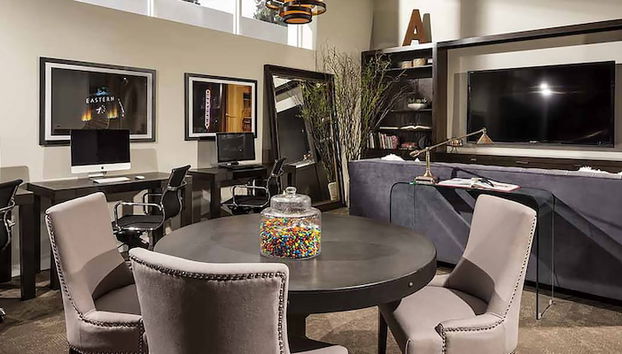 Lobby sitting area