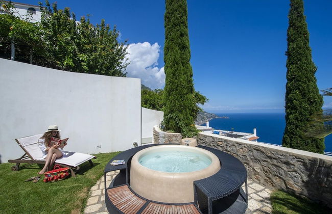 Casa Elena - In the Center of Praiano Parking Panoramic Hot tub - Foto 1