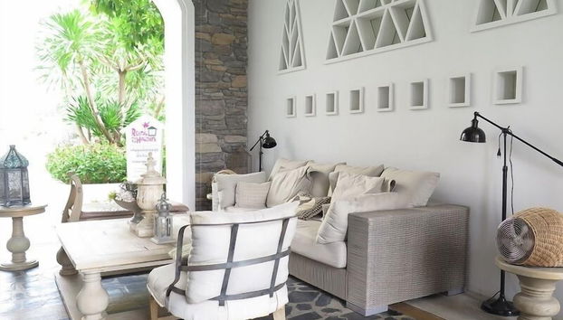 Sala de estar do lobby