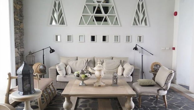 Sala de estar do lobby