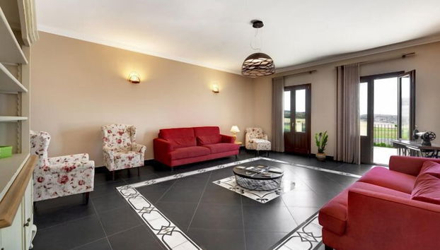 Sala de estar do lobby