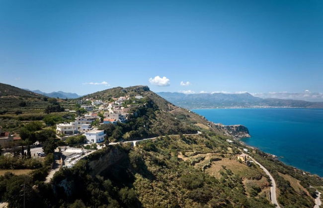 Seaview Studio, 3 Pers Panoramic Seaview in Beautiful Setting, West From Chania - Foto 24